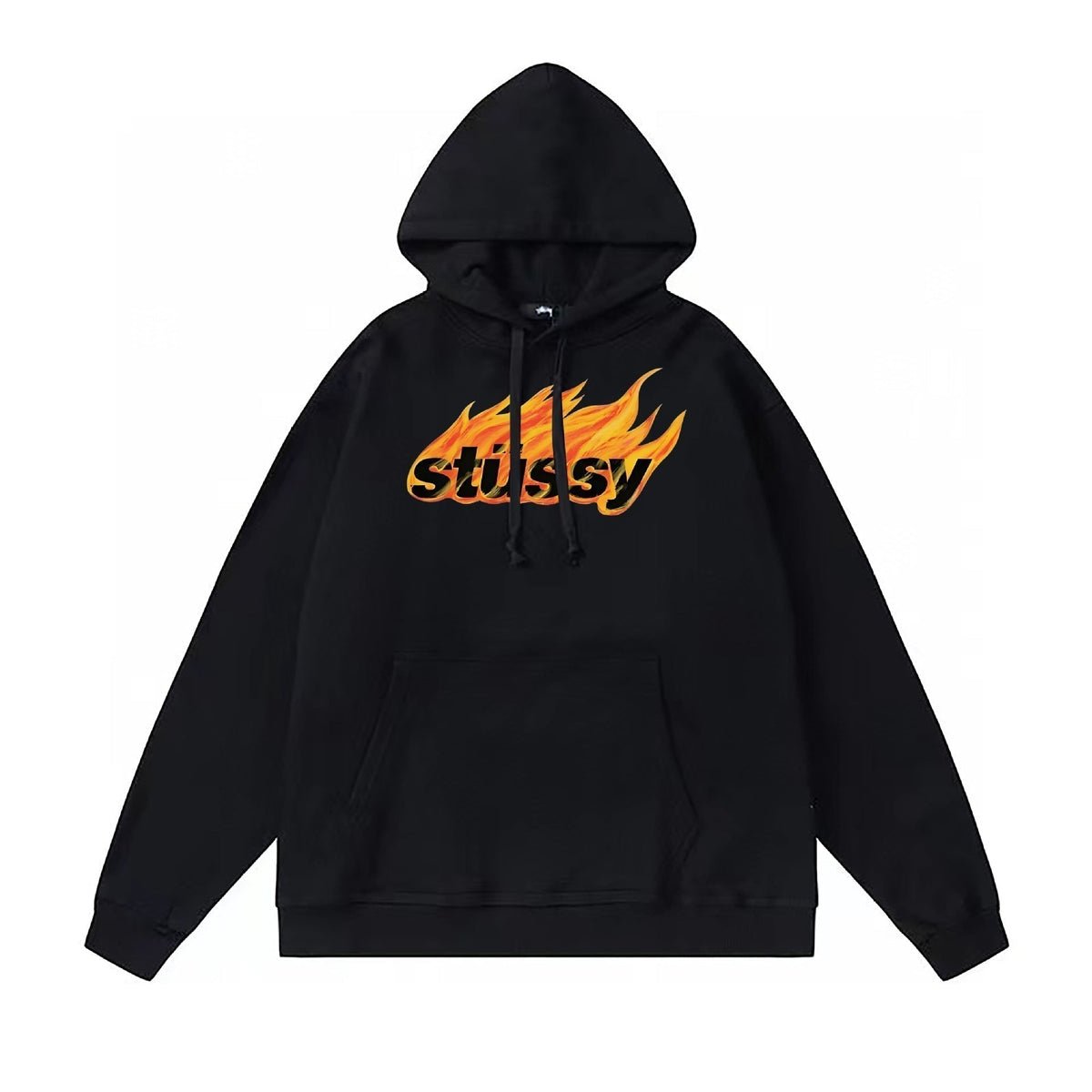 Stussy Hoodie Fall/Winter Fleece Hooded Sweater